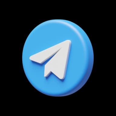 Telegram support icon